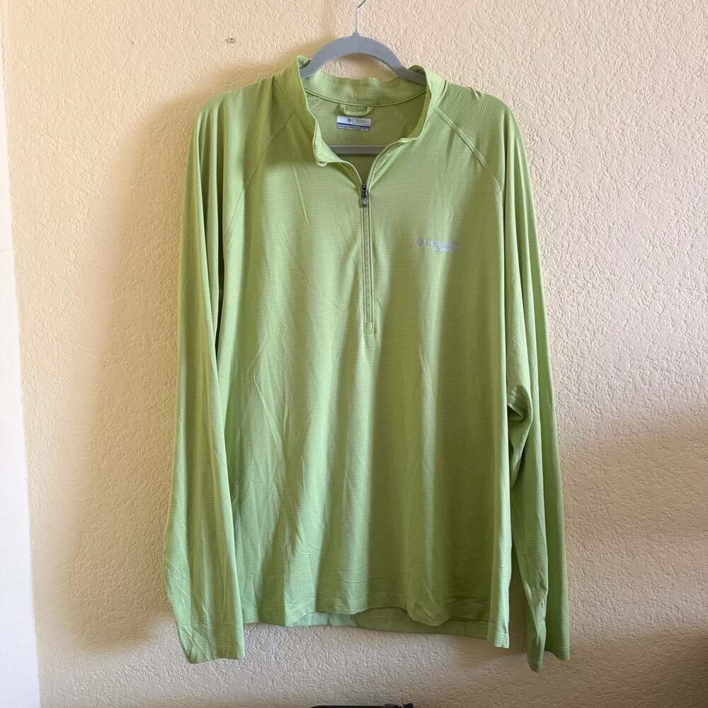 Columbia Men's Endless Trail Half Zip Mesh Long Sleeve